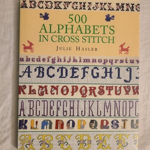 New Cross Stitch Alphabets Hardcover Book